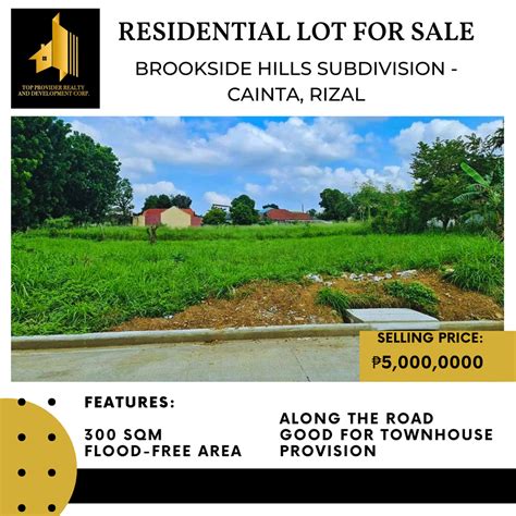 Lot For Sale in Rizal .